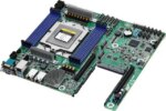 ASRock Rack GENOAD8QM3-2T/BCM CEB Server Motherboard Singel Socket SP5 (LGA 6096) AMD EPYC™ 9004 and 97x4 series processors Dual 10GbE OCP NIC 3.0