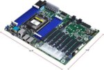 Asrock Rack ROMED8-2T ATX Server Motherboard AMD EPYC 7003 (with AMD 3D V-Cache Technology)/7002 series processors SP3 (LGA 4094) Dual 10GbE