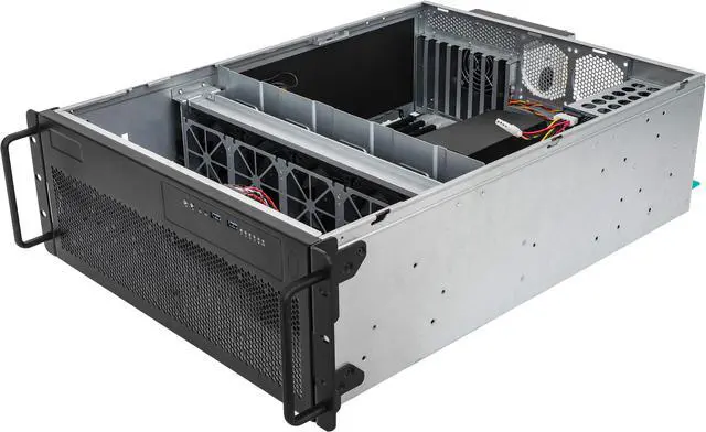 ASRock Rack Server Barebone 4U4G-WRX80/2T Single Socket SP5 (LGA 6096), sWRX8 (LGA 4094), supports AMD Ryzen™ Threadripper™ PRO 5000WX/3000WX processors, 4 GPU - Newegg.com