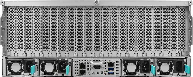 ASRock Rack Server GPU Barebone 4U10G-GENOA2 Dual Socket SP5 (LGA 6096), AMD EPYC™ 9005*/9004 10GPU
