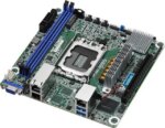 ASRock Rack Server Motherboard EC266D2I Mini-ITX 2x 1GLan Single Socket V1 (LGA 1700) Intel Xeon E-2400 series