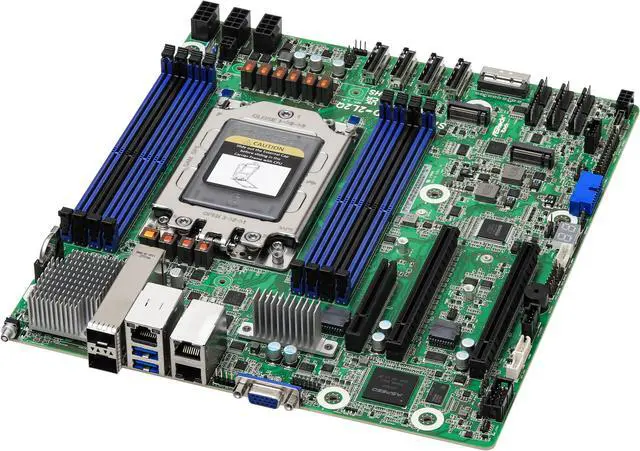 ASRock Rack Server Motherboard SIENAD8UD-2L2Q Deep Micro-ATX 2x SFP28 Single Socket SP6 (LGA 4844) AMD EPYC™ 8004
