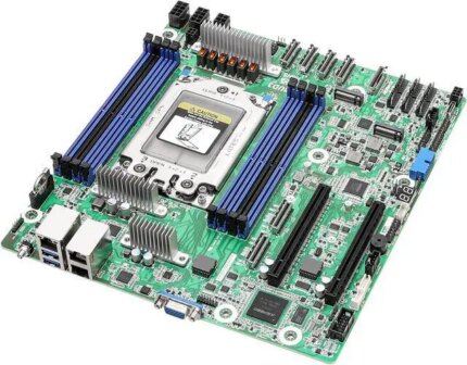 ASRock Rack Server Motherboard SIENAD8UD3 Deep Micro-ATX Single Socket SP6 (LGA 4844), AMD EPYC™ 8004 series