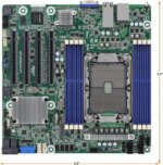 AsRock Rack SPC621D8U-2T Micro ATX Server Motherboard