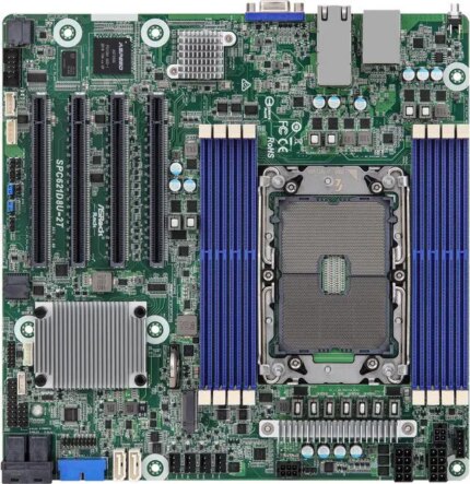 AsRock Rack SPC621D8U-2T Micro ATX Server Motherboard