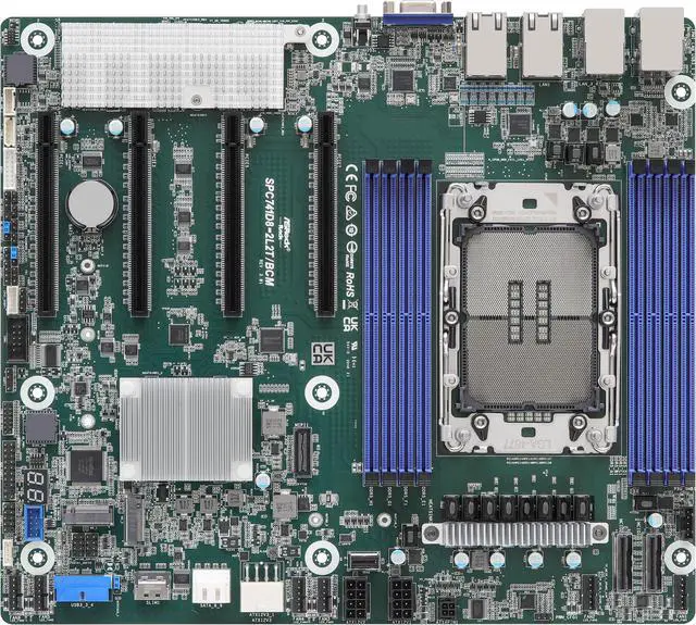 AsRock Rack SPC741D8-2L2T/BCM CEB Server Motherboard