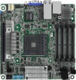 AsRock Rack X570D4I-2T Mini-ITX Server Motherboard AM4 PGA 1331 X570 AMD Ryzen 3rd Generation Series Processors