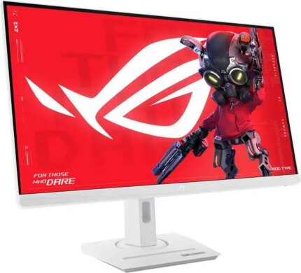 ASUS 27" 180 Hz Fast IPS QHD Gaming Monitor 1ms (GTG) AMD FreeSync & G-SYNC Compatible Flat Panel ROG Strix XG27ACG-W