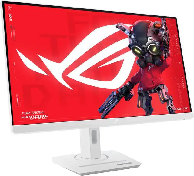 ASUS 27" 180 Hz Fast IPS QHD Gaming Monitor 1ms (GTG) AMD FreeSync & G-SYNC Compatible Flat Panel ROG Strix XG27ACG-W