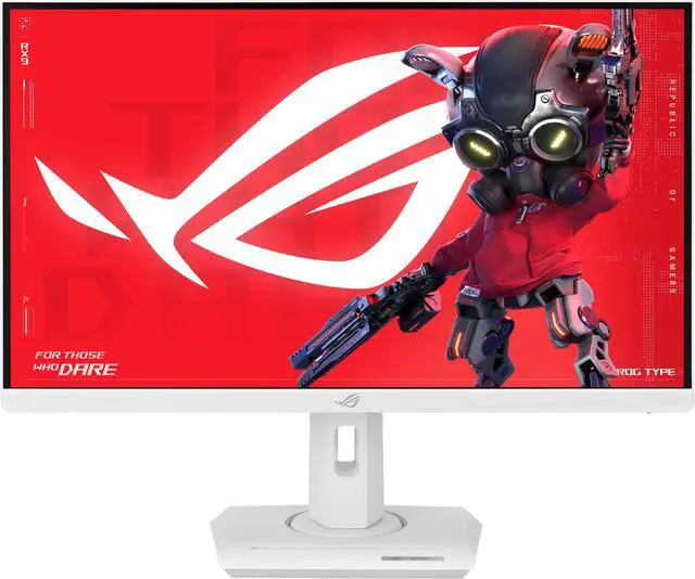 ASUS 27" 180 Hz Fast IPS QHD Gaming Monitor 1ms (GTG) AMD FreeSync & G-SYNC Compatible Flat Panel ROG Strix XG27ACG-W