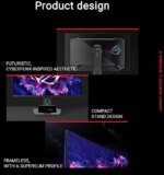 ASUS 27" 240 Hz QD-OLED UHD Gaming Monitor 0.03 ms (GTG) FreeSync Premium Pro & G-Sync Compatible Flat Panel ROG Strix XG27UCDMG