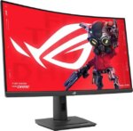 ASUS 32" 180 Hz Fast VA QHD Gaming Monitor 1ms (GTG) Curved ROG Strix XG32WCS