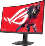 ASUS 32" 180 Hz Fast VA QHD Gaming Monitor 1ms (GTG) Curved ROG Strix XG32WCS