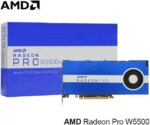 ASUS AMD Radeon Pro W5500 Video Card, 8GB GDDR6 128-bit,100-506095 PCI Express 4.0 x16 Workstation Graphics Card