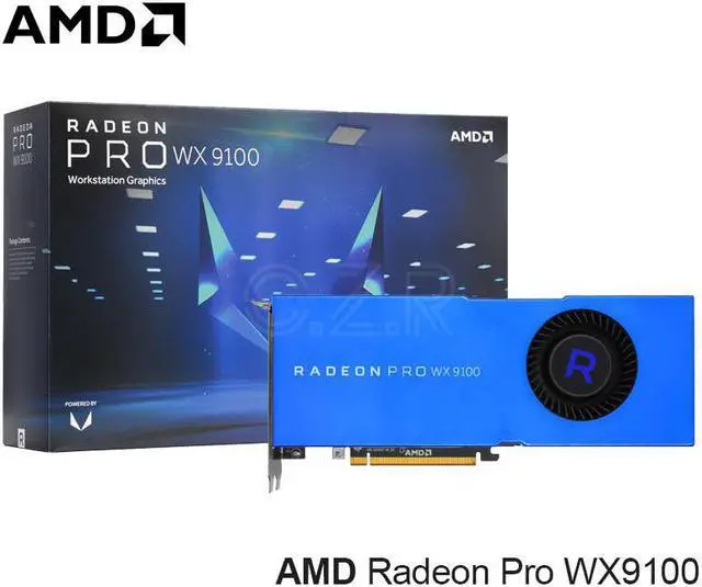 ASUS AMD Radeon Pro WX 9100 Video Card, 16GB HBM2 2048-bit ,100-505957 Workstation Graphics Card