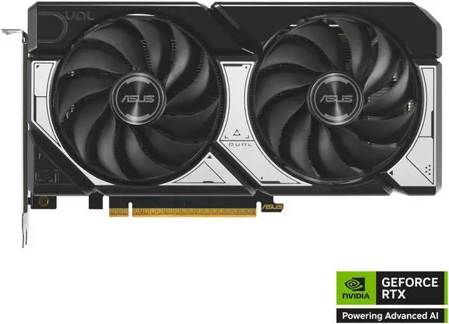 ASUS Dual GeForce RTX 5060 8GB 128-Bit PCI Express 5.0 x8 GDDR7 Graphics Card DUAL-RTX5060-O8G