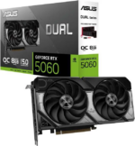ASUS Dual GeForce RTX 5060 8GB 128-Bit PCI Express 5.0 x8 GDDR7 Graphics Card DUAL-RTX5060-O8G