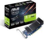 ASUS GT1030-SL-2G-BRK - Graphics card - GF GT 1030 - 2 GB GDDR5 - PCIe 3.0 low profile - DVI, HDMI - fanless