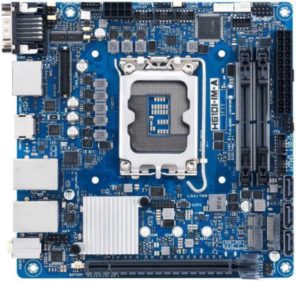 ASUS Mini-ITX, LGA1700 socket for the 14th/ 13th/ 12th Gen CPU, H610 chipset, 2*SO-DIMM. 1*PCIe x16, 1*DP, 2*HDMI, 1*LVDS, 2*M.2 slot - Newegg.com
