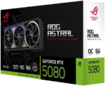 ASUS ROG Astral GeForce RTX 5080 16GB GDDR7 OC Edition ROG-ASTRAL-RTX5080-O16G-GAMING PCI-Express 5.0 DLSS 4.0 Graphics Card