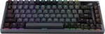 ASUS ROG Azoth 75 Wireless DIY Custom Gaming Keyboard - OLED display, Hot-Swappable Pre-lubed ROG NX Storm Switches & Keyboard Stabilizers, PBT