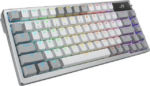 ASUS ROG Azoth 75 Wireless DIY Custom Gaming Keyboard, OLED display, Gasket-Mount, Three-Layer Dampening, Hot-Swappable Pre-lubed ROG NX Storm Tactile