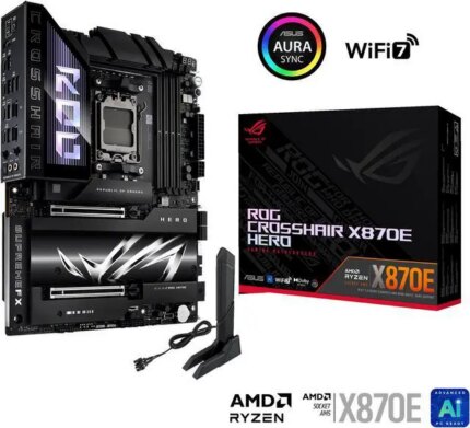 ASUS ROG CROSSHAIR X870E HERO ATX Motherboard