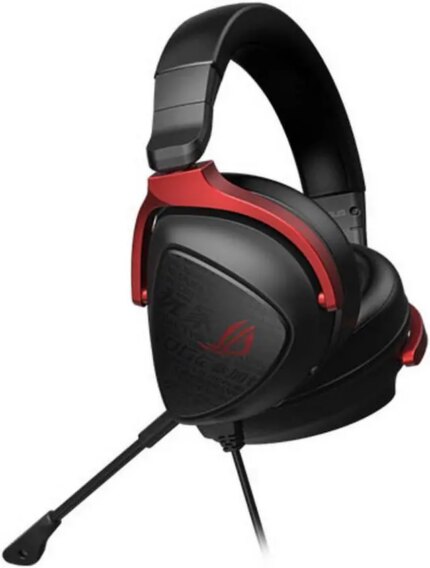 ASUS ROG Delta S Core Wired Gaming Headset (Lightweight 270g, 7.1 Surround Sound, 50mm Drivers, Discord Certified Mic, 3.5mm,For PC, Switch, PS4, PS5,