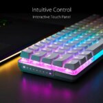 ASUS ROG Falchion Ace 65% RGB Compact Gaming Mechanical Keyboard, Lubed ROG NX Red Switches & Switch Stabilizers, Sound-Dampening Foam, PBT Keycaps,