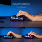 ASUS ROG Falchion Ace 65% RGB Compact Mechanical Gaming Keyboard, Lubed ROG NX Brown Switches & Stabilizers, Sound-Dampening Foam, PBT Keycaps, Wired