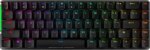 ASUS ROG Falchion NX 65% Wireless RGB Mechanical Gaming Keyboard - ROG NX Red Linear Switches, PBT Doubleshot Keycaps, Wired / 2.4G Hz, Touch Panel,
