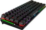 ASUS ROG Falchion NX 65% Wireless RGB Mechanical Gaming Keyboard - ROG NX Red Linear Switches, PBT Doubleshot Keycaps, Wired / 2.4G Hz, Touch Panel,