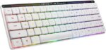 ASUS ROG Falchion RX Low Profile 65% compact wireless gaming keyboard with ROG RX low-profile optical switches, tri-mode connection with ROG SpeedNova