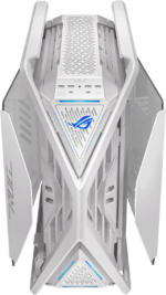 ASUS ROG Hyperion GR701 EATX full-tower computer case with Semi-open structure, tool-free side panels, supports up to 2 x 420mm radiators, built-in