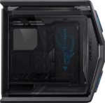 ASUS ROG Hyperion GR701 EATX full-tower computer case with semi-open structure, tool-free side panels, supports up to 2 x 420mm radiators, built-in