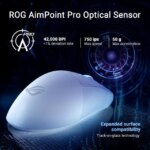 ASUS ROG Keris II WL Ace 42000-dpi Gaming Mouse