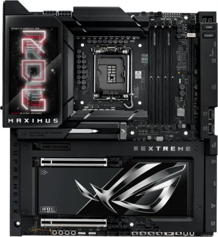 ASUS ROG MAXIMUS Z890 EXTREME Intel® Z890 LGA 1851 E-ATX motherboard, Advanced AI PC-ready, 24+2+1+2 stages, DDR5, WiFi7, 2.5G/10G LAN, PCIe® 5.0 M.2,
