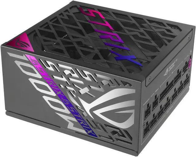 ASUS ROG Strix 1000W Platinum (Fully Modular Power Supply, 80 Plus Platinum Certified, ATX 3.1, Cybenetics Lambda A+, GaN MOSFET, GPU-First