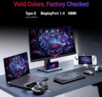 ASUS ROG Strix 27” 1440P USB-C Curved HDR Gaming Monitor (XG27WCMS) - QHD, 280Hz, 1ms, Fast VA, Extreme Low Motion Blur Sync, FreeSync Premium,