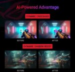 ASUS ROG Strix 27” 1440P USB-C Curved HDR Gaming Monitor (XG27WCMS) - QHD, 280Hz, 1ms, Fast VA, Extreme Low Motion Blur Sync, FreeSync Premium,