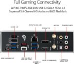 Asus ROG Strix B550-F Gaming WiFi II AMD AM4 (3rd Gen Ryzen) ATX Gaming Motherboard (PCIe 4.0,WiFi 6E, 2.5Gb LAN, BIOS Flashback, HDMI 2.1,