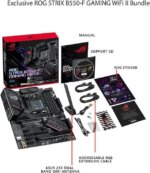 Asus ROG Strix B550-F Gaming WiFi II AMD AM4 (3rd Gen Ryzen) ATX Gaming Motherboard (PCIe 4.0,WiFi 6E, 2.5Gb LAN, BIOS Flashback, HDMI 2.1,