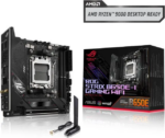 ASUS ROG Strix B650E-I Gaming WiFi AMD B650 AM5 Ryzen™ Desktop 9000 8000 & 7000 mini-ITX mITX motherboard, 10+2 power stages, DDR5, 2x M.2 slot,