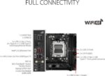 ASUS ROG Strix B650E-I Gaming WiFi AMD B650 AM5 Ryzen™ Desktop 9000 8000 & 7000 mini-ITX mITX motherboard, 10+2 power stages, DDR5, 2x M.2 slot,