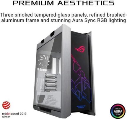 ASUS ROG Strix Helios GX601 White Edition GX601 GX601 ROG STRIX HELIOS CASE/WT/AL/WITH HANDLE Computer Case