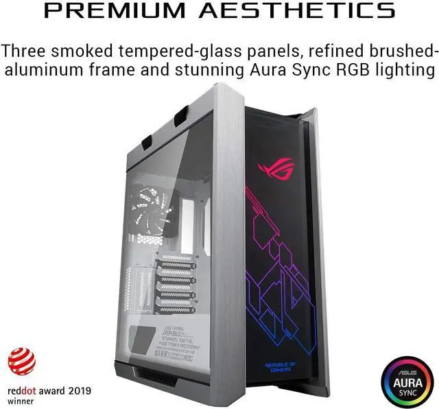 ASUS ROG Strix Helios GX601 White Edition GX601 GX601 ROG STRIX HELIOS CASE/WT/AL/WITH HANDLE Computer Case