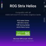 ASUS ROG Strix Helios GX601 White Edition GX601 GX601 ROG STRIX HELIOS CASE/WT/AL/WITH HANDLE Computer Case