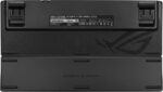 ASUS ROG Strix Scope II 96 Wireless Gaming Keyboard, Tri-Mode Connection, Dampening Foam & Switch-Dampening Pads, Hot-Swappable Pre-lubed ROG NX Snow