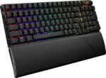 ASUS ROG Strix Scope II 96 Wireless Gaming Keyboard, Tri-Mode Connection, Dampening Foam & Switch-Dampening Pads, Hot-Swappable Pre-lubed ROG NX Snow