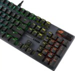 ASUS ROG Strix Scope II X 100% Gaming Keyboard, hot-swappable pre-lubed NX Snow V2 Mechanical switches, Multifunction Controls, PBT doubleshot
